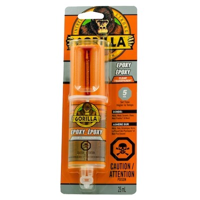 Gorilla Epoxy 25 ml, 36,00 $/100ml