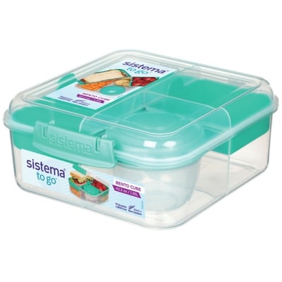 Sistema Bento Box TO GO Lunch Box with Yoghurt/Fruit Pot BPA-Free 1 ea, $12.00/1ea