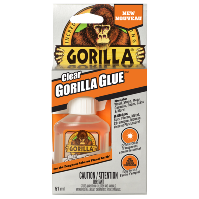 Gorilla Clear Glue 51 ml, $21.57/100ml