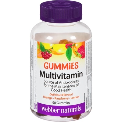 Webber Naturals Multivitamin & Mineral Gummies 90 ea, $0.17/1ea