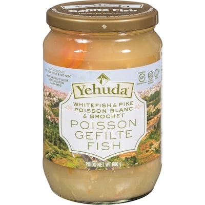 Yehuda Gefilte Fish White & Pike   680 g, $1.76/100g