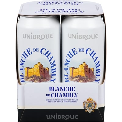 Unibroue Blanche De Chambly (ID required at pick-up) 4x473.0 ml, $0.82/100ml