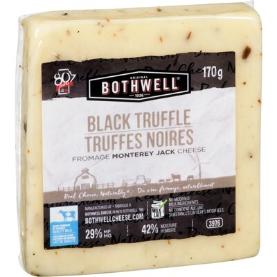 Fromage Monterey Jack à la truffe noire, 29&nbsp;% M.G.