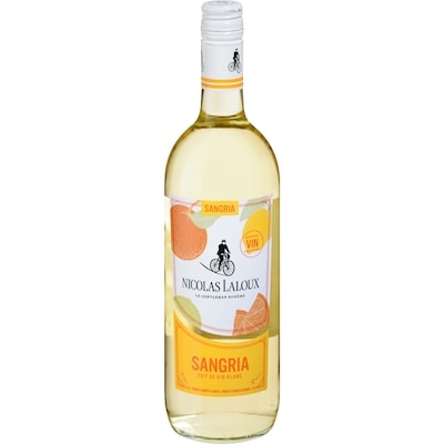 Nicolas Laloux Nicolas Laloux Sangria Blanche (ID required at pick-up) 1000 ml, $0.90/100ml