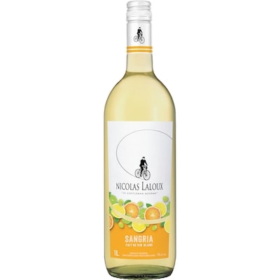 Nicolas Laloux Nicolas Laloux Sangria Blanche (Pièce d’identité requise au moment du ramassage) 1000 ml, 0,80 $/100ml