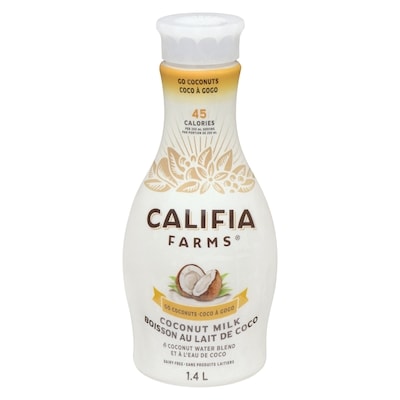 Califia Farms Coconut Milk & Coconut Water Blend 1.4 l, $0.39/100ml