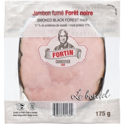 L Fortin Fortin Smoked Ham Pack 175 g, $4.29/100g