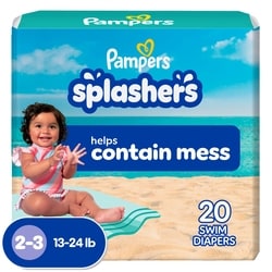Splashers Swim Diapers Size S 20 Count