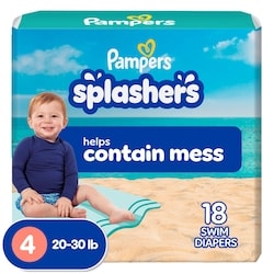 Splashers Swim Diapers Size M 18 Count