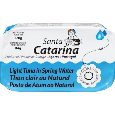 Santa Catarina Light Tuna In Spring Water 120 g, $2.33/100g