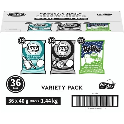 Fritos Lay Variety Pack Potato Chips 1440 g, $2.41/100g