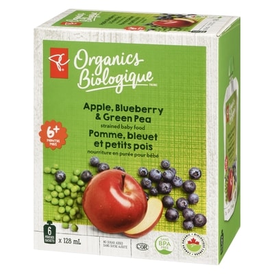Apple, Blueberry Green Pea