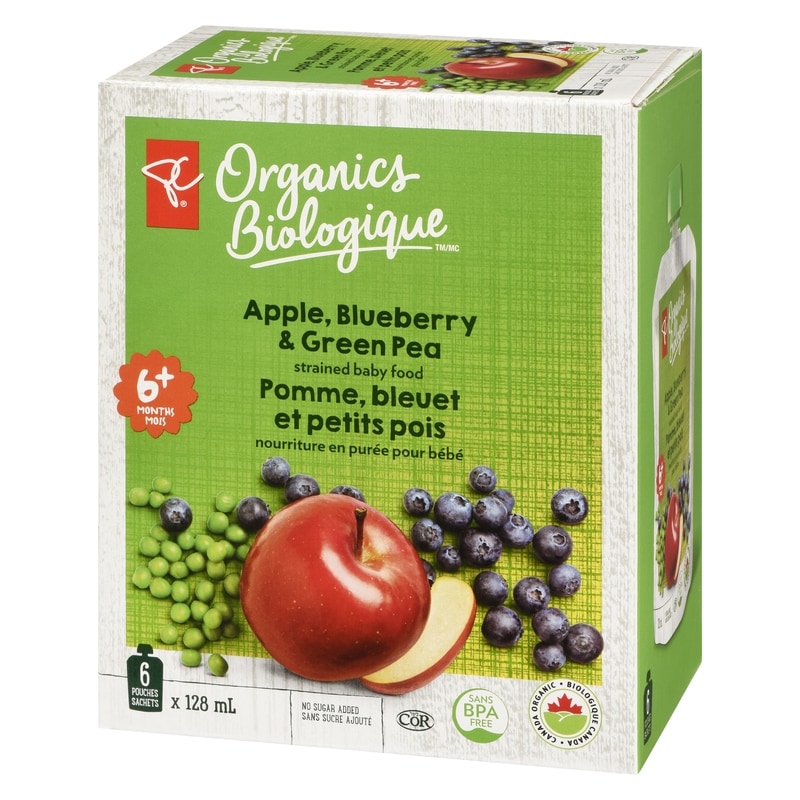 Apple, Blueberry Green Pea