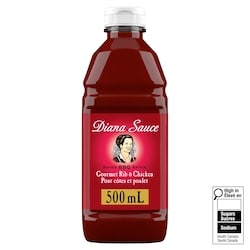 Diana Sauce Rib & Chicken 500 ml, $0.80/100ml