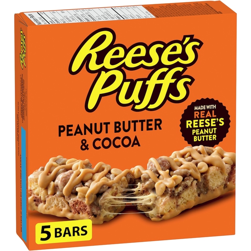 Puffs Peanut Butter & Cocoa Flavour Cereal Bars