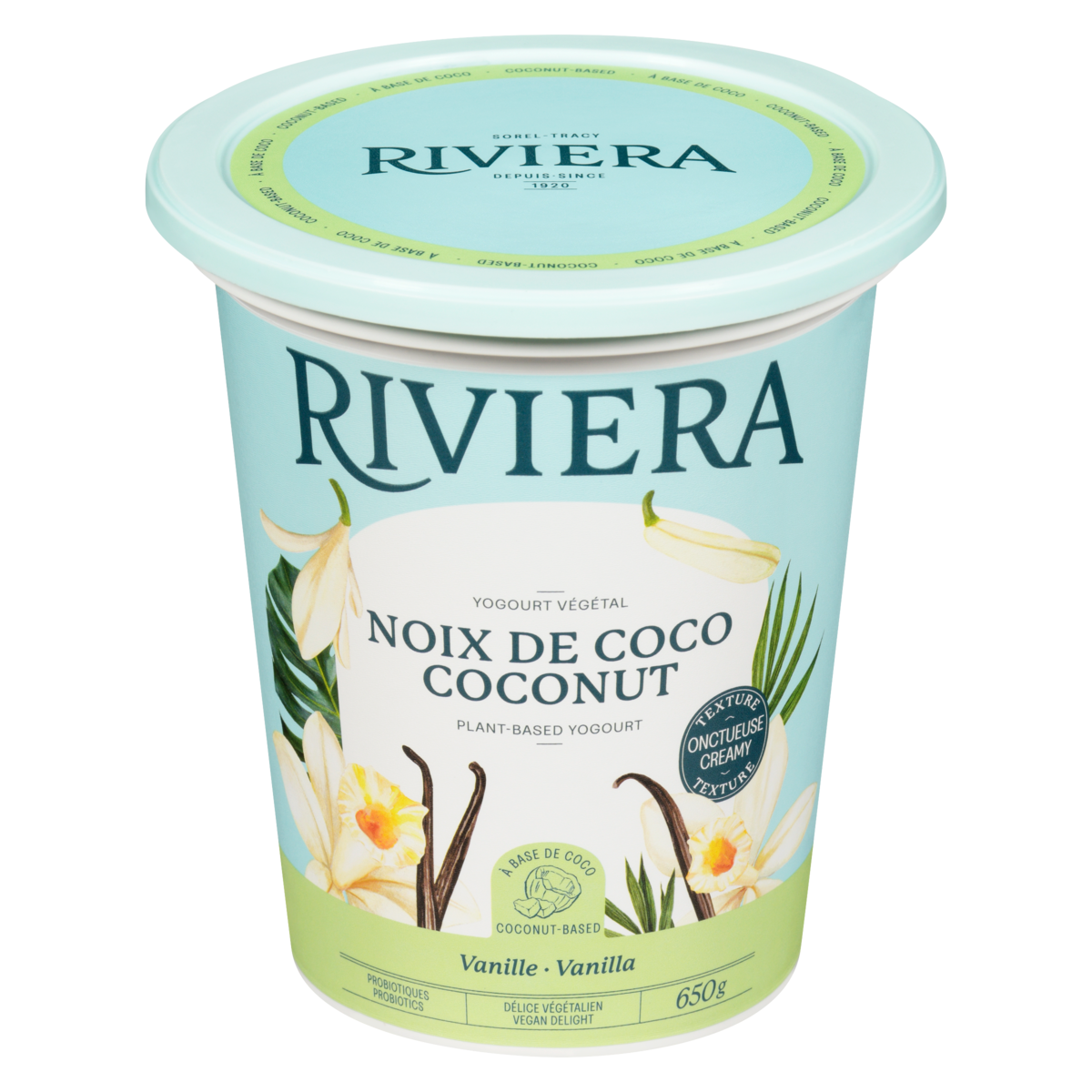 Riviera Plant Based Coconut Yogurt Vanilla