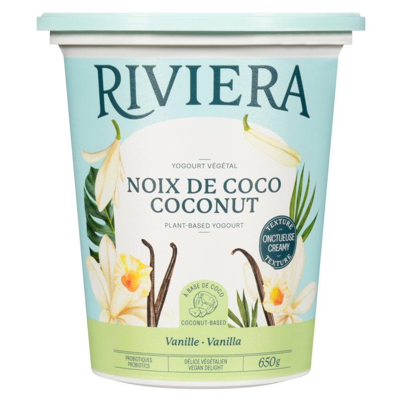 Vegan Yogurt, Vanilla Coconut