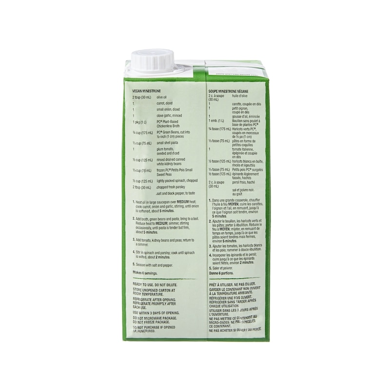 Plant-Based Chickenless Broth