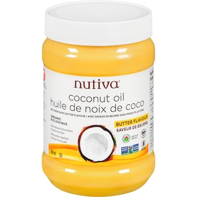 Nutiva Organic Buttery Refined Coconut Oil 858 ml, $1.63/100ml