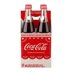 Coca-Cola Cola Mexican Glass Bottles 4x355.0 ml, $0.53/100ml