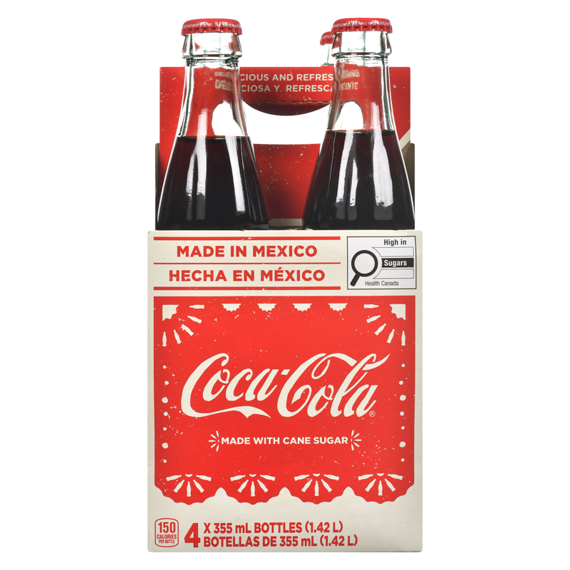 Cola Mexican Glass Bottles