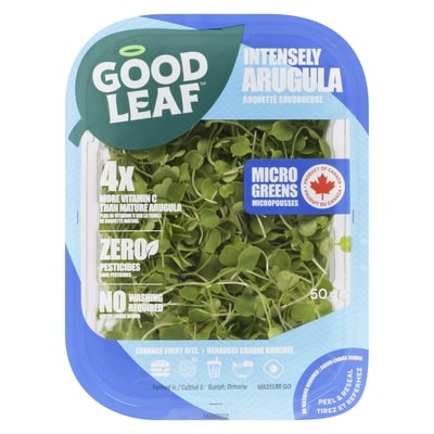 GoodLeaf ;;Microroquette 50 g, 9,00 $/100g