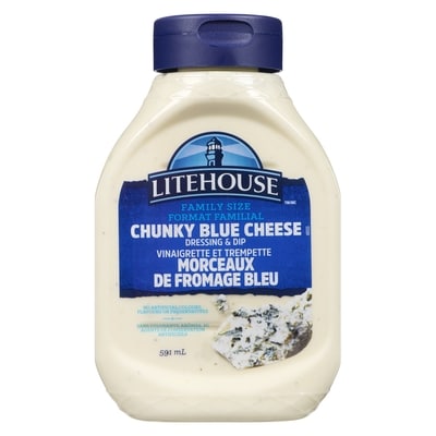 Litehouse Chunky Bleu Cheese Dressing Squeeze Bottle 591 ml, $1.02/100ml
