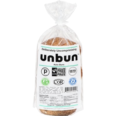 Unbun Pain paléo Keto 350 g, 3,14 $/100g