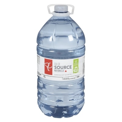 le Choix du Président Eau de source naturelle 4 l, 0,06 $/100ml