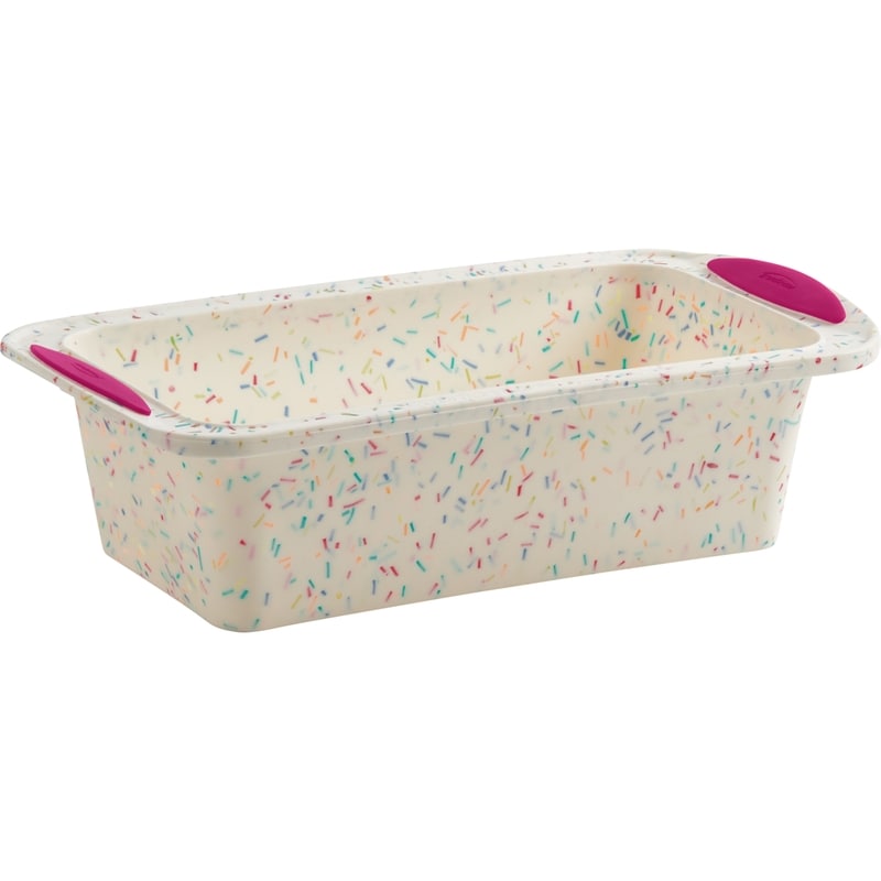 Trudeau Structure Silicone Confetti Loaf Pan