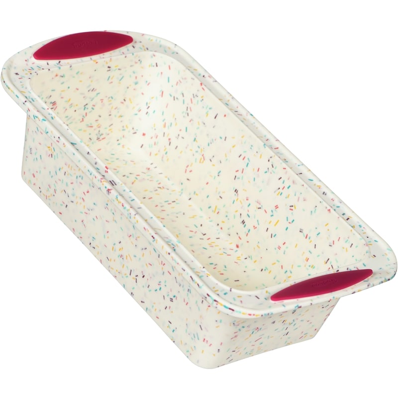 Trudeau Structure Silicone Confetti Loaf Pan