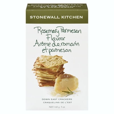 Stonewall Kitchen Rosemary Parmesan Crackers 142 g, $8.80/100g