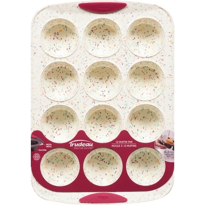 Trudeau Trudeau Structure Silicone Confetti 12-Count Muffin Pan 1 ea, $21.00/1ea