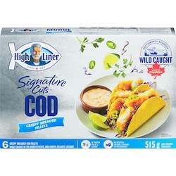 High Liner Signature Cuts Crispy Breaded Cod 515 g, $1.94/100g