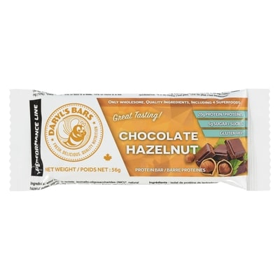 Daryl's Protein Bar Chocolate Hazelnut 56 g, $4.98/100g