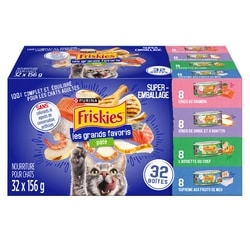 Purina Friskies les grands favoris nourriture humide pour chats emballage assorti varié 4.99 kg, 0,62 $/100g