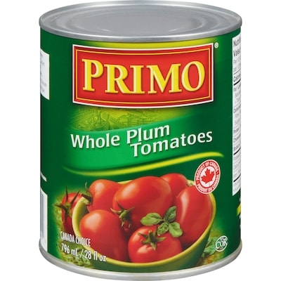 Primo Whole Plum Tomatoes 796 ml, $0.25/100ml