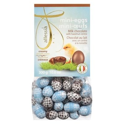Allessia Mini-Eggs Milk Chocolate With Hazelnuts Centre 300 g, $2.83/100g