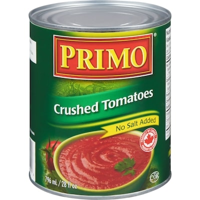 Primo Crushed Tomatoes 796 ml, $0.25/100ml