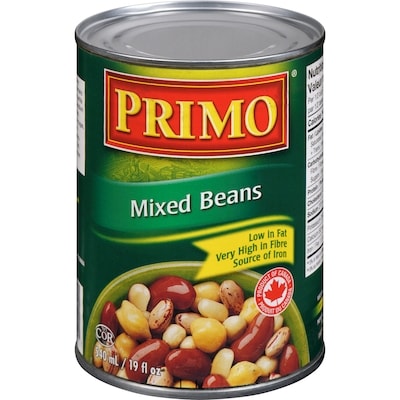 Primo Mixed Beans 540 ml, $0.29/100ml