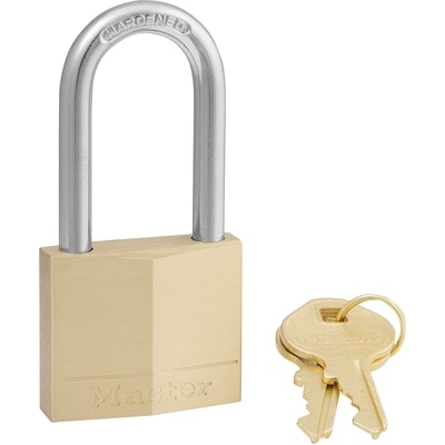 Master Lock No. 140DLF Solid Body Padlock 1 ea, $18.00/1ea