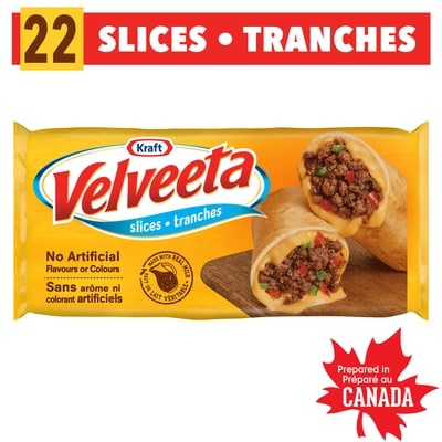 Kraft Tranches minces de fromage fondu Original 410 g, 0,97 $/100g