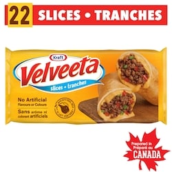 Kraft Tranches minces de fromage fondu Original 410 g, 0,97 $/100g