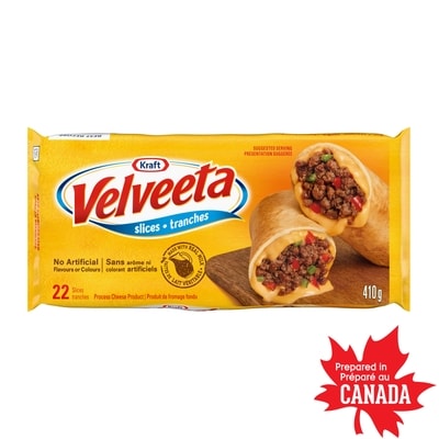 Kraft Tranches minces de fromage fondu original 410 g, 1,70 $/100g
