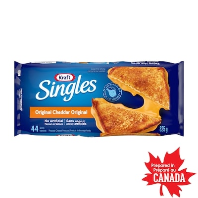 Kraft Singles Original Slices 825 g, $1.45/100g