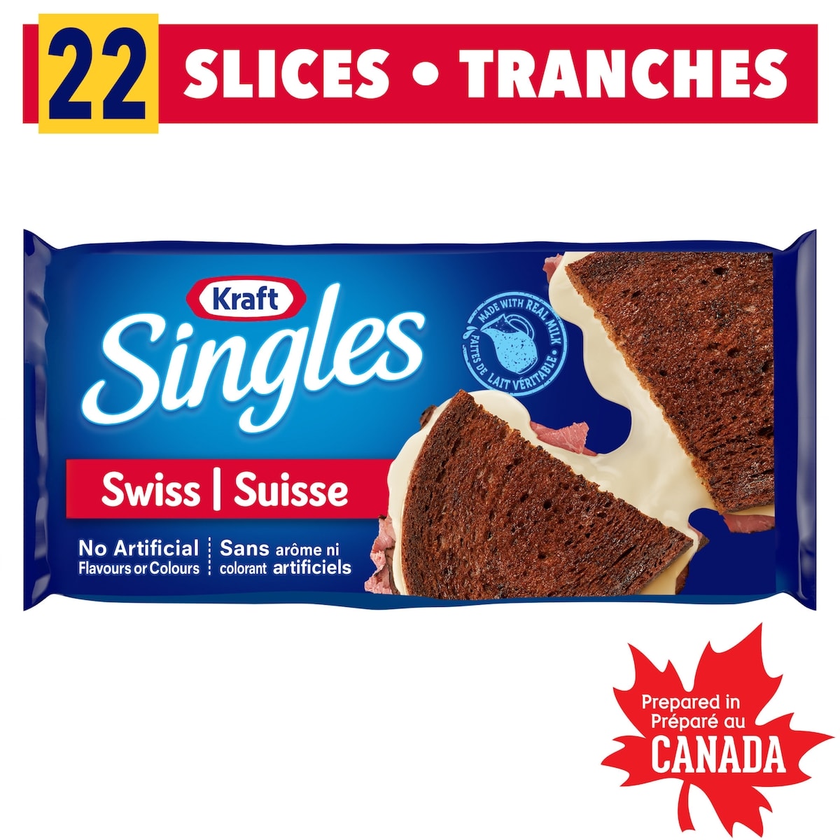 Kraft Swiss Process Cheese Product Slices