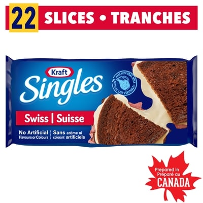 Kraft Swiss Process Cheese Product Slices 410 g, $0.97/100g