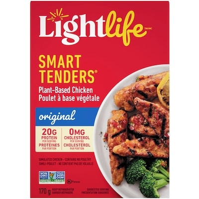 Lightlife Filets de poulet à base végétale Smart Tenders 175 g, 3,71 $/100g
