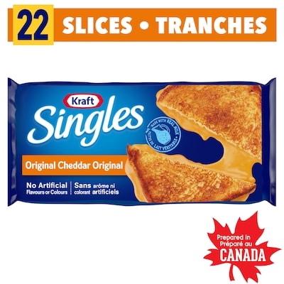 Kraft Tranches de fromage Original 410 g, 1,58 $/100g