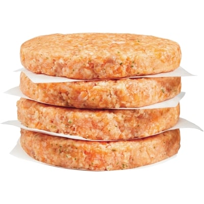 null Fresh Atlantic Salmon Burger 1 ea
